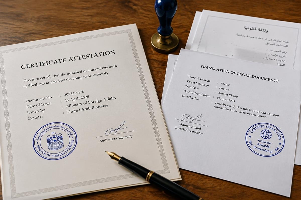 Certificate Attestation Services